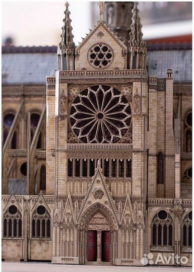 Умная бумага 3D пазл Нотр-Дам де Пари