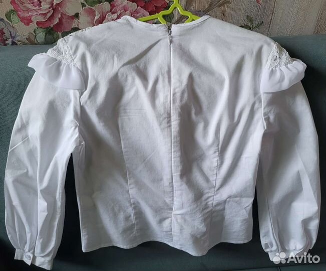 Рубашка школьная для девочки 134