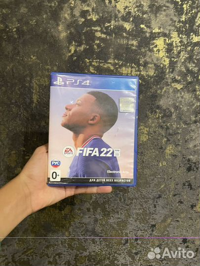 Fifa 22 ps4 диск на русском