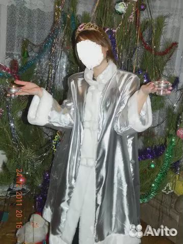 Взрослый костюм снегурочки