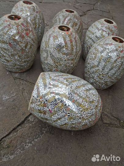 Плафоны из настоящего стекла