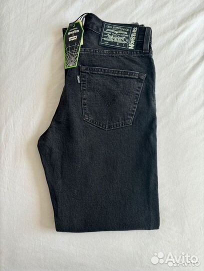 Джинсы levis черные