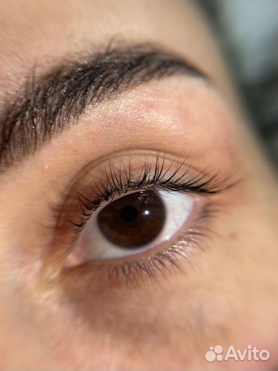 Ламинирование ресниц и бровей