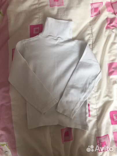 Водолазки для девочки. На 3-4 года