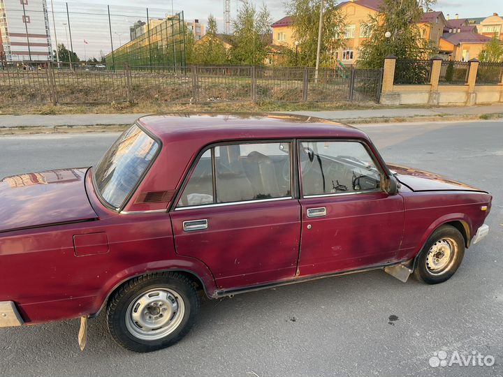 ВАЗ 2107 1.5 МТ, 1995, 134 000 км
