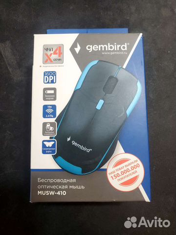 Беспроводная мышь Gembird