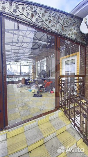 Гибкие окна для террасы