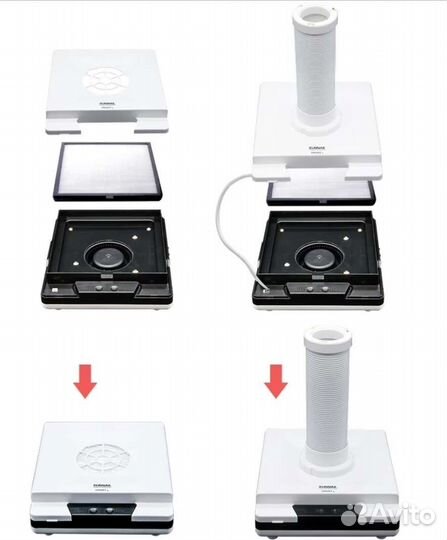 Настольный пылесос для лешмейкера