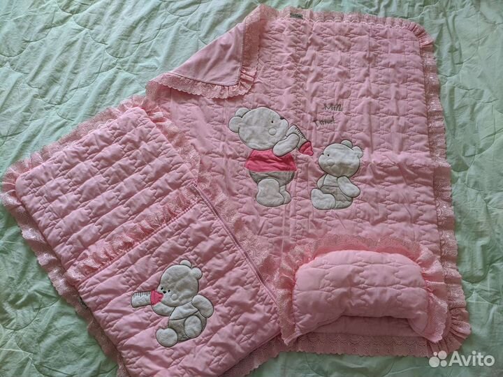 Конверт и одеяло на выписку