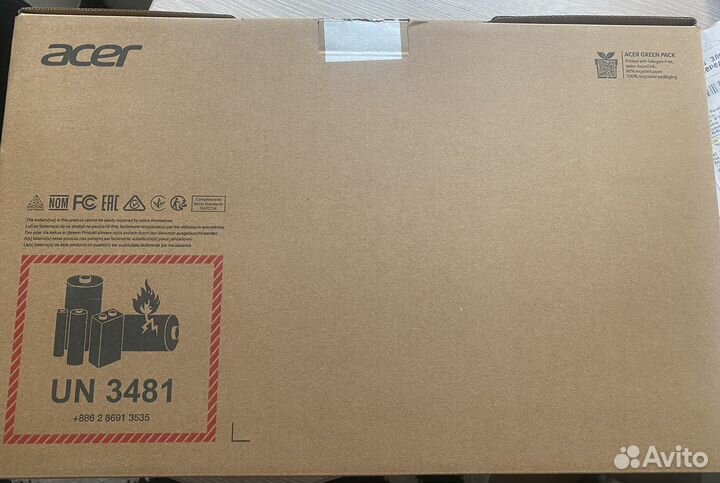 Aser ноутбук новый в коробке