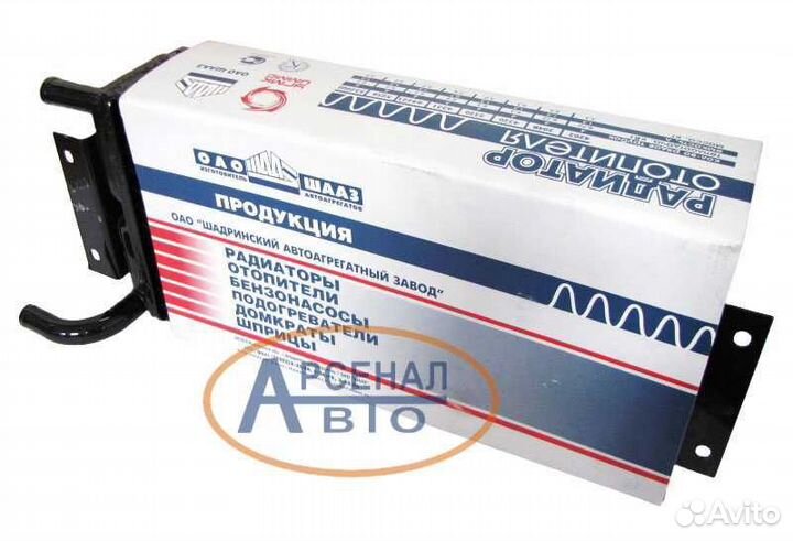 Радиатор отопителя камаз медный, 4-х ряд. (шааз)