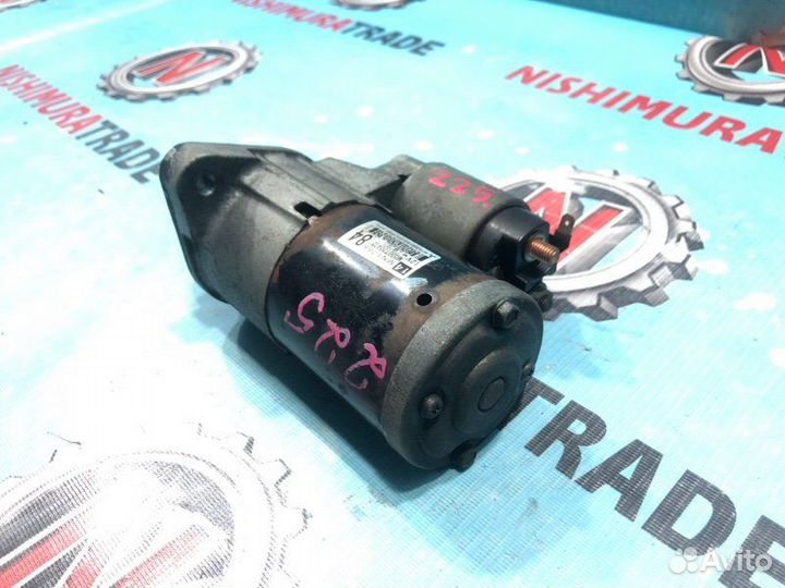 Стартер Mitsubishi Pajero V75W 6G74 №225 2004