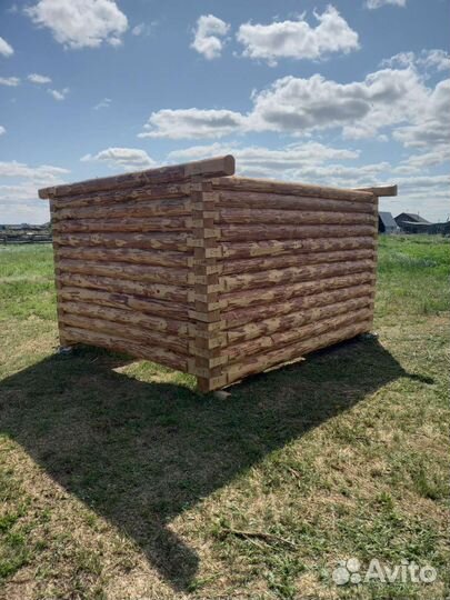 Сруб бани 3х4