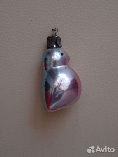 Елочная игрушка снегирь