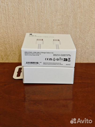 Кабель для Айфона 15 USB-C 1m 60w плетёный (новый)