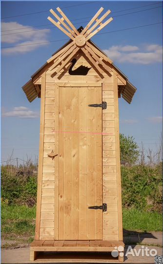 Уличный туалет с установкой HAT119