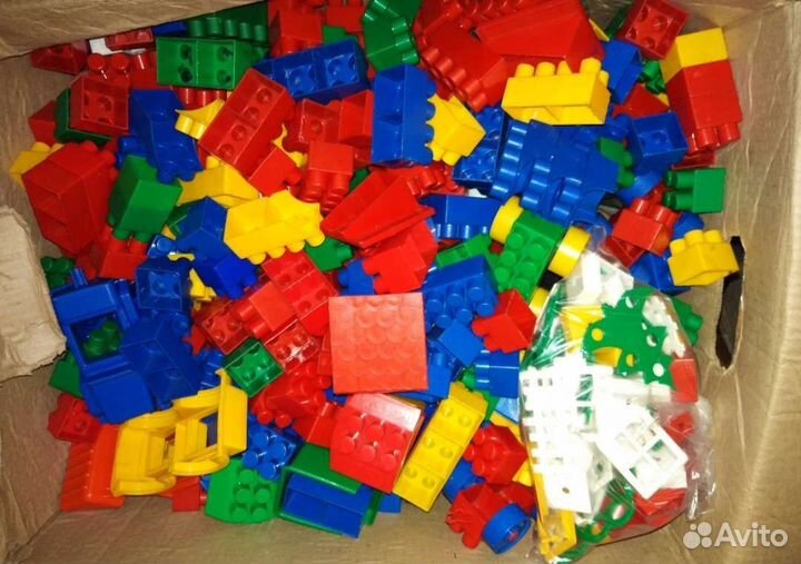 Lego крупное и мелкое