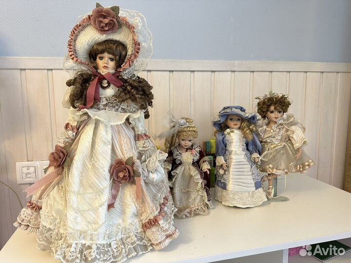 Кукла фарфоровая коллекционная