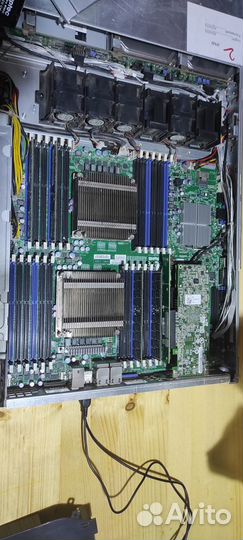 Сервер SuperMicro 2x Xeon E5-2665\64GB