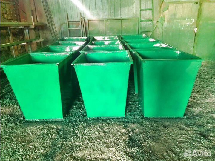 Мусорный контейнер 0.75 м3. Арт 55123