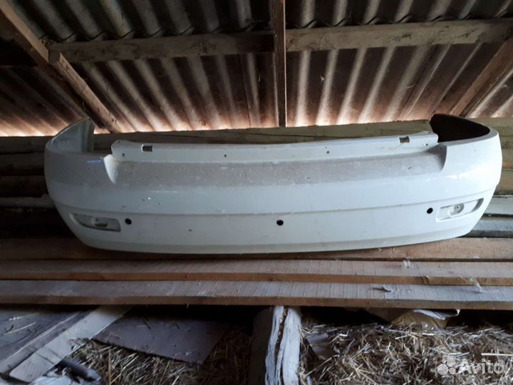 Задний бампер приору люкс с усилителям без дефекто