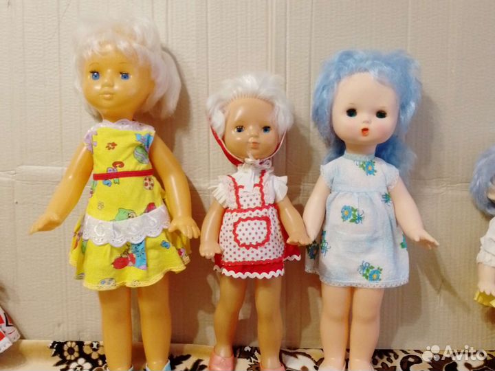 Советские куклы из СССР