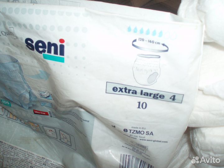 Подгузники трусики для взрослых seni