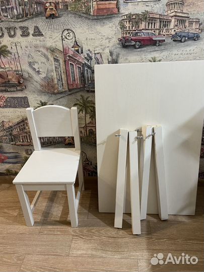 Детский стот и стул Икея