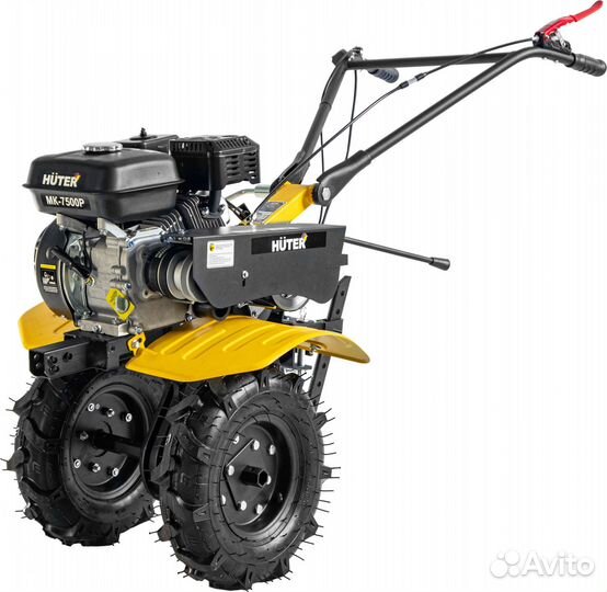 Мотоблок Huter мк-7500P бензиновый 7.5л.с. (70/5/5