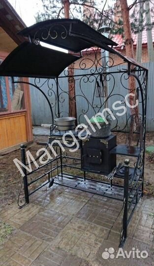 Мангалы в стиле лофт