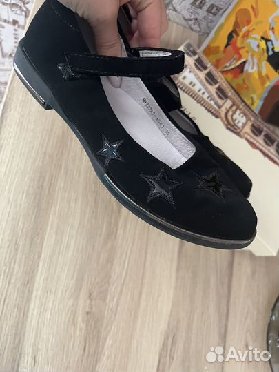 Туфли школьные 35 размер