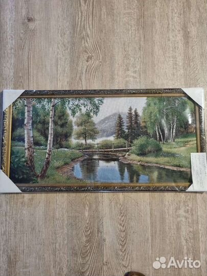 Картина из гобелена