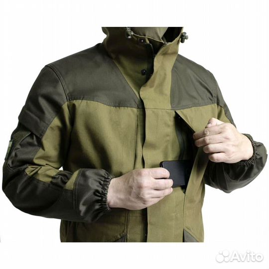 29346 Костюм Барс Горка зм хлопок хаки (Барс, 58