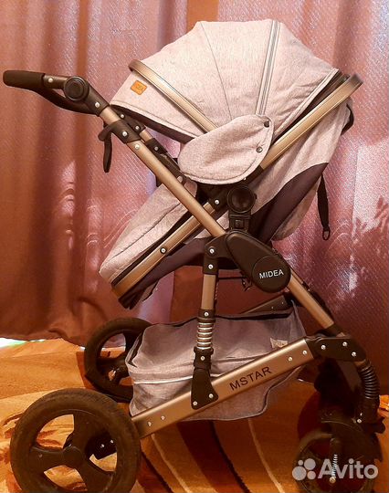 Детская коляска трансформер 2 в 1