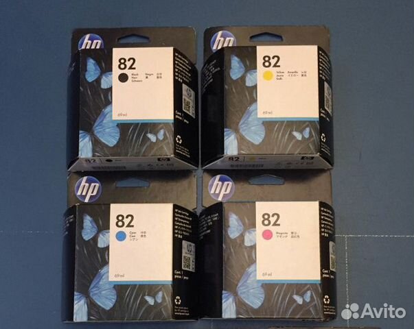 4 картриджа для HP DesignJet 510 (комплект) купить в Москве ...