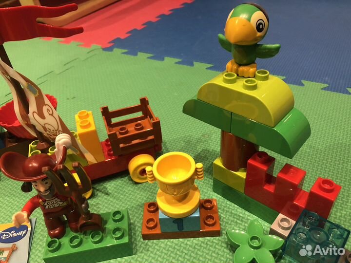 Lego duplo 10539 пляжные гонки Джейка