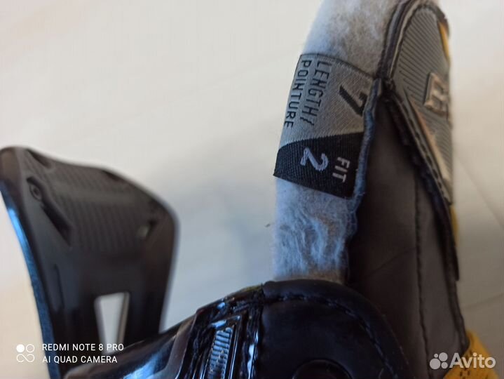 Коньки хоккейные Bauer supreme 3S pro 7 fit2