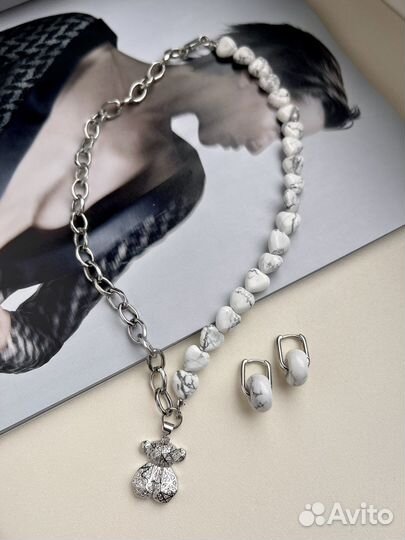 Коибинированное колье