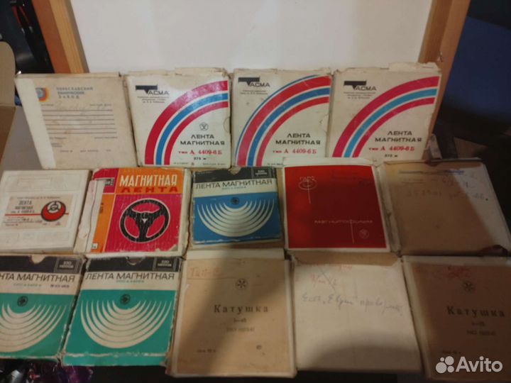 Катушки для магнитофона