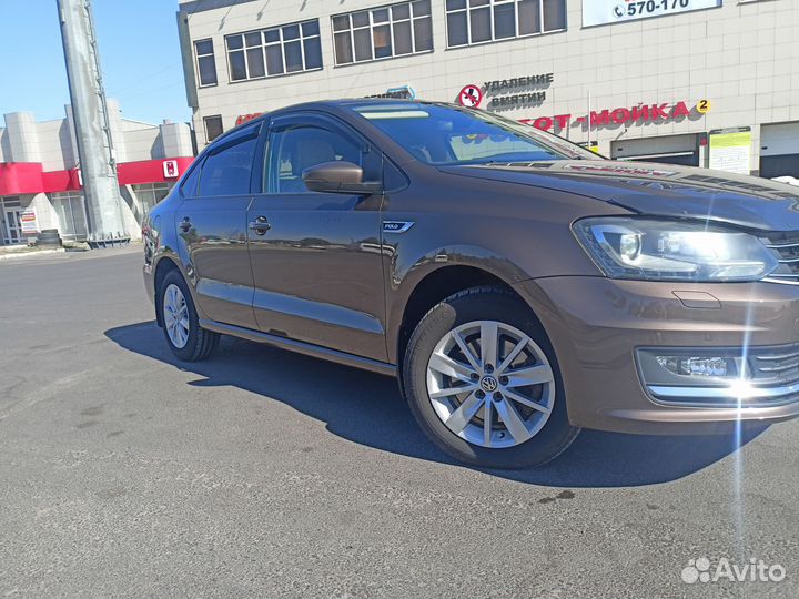 Volkswagen Polo 1.6 AT, 2015, 230 000 км