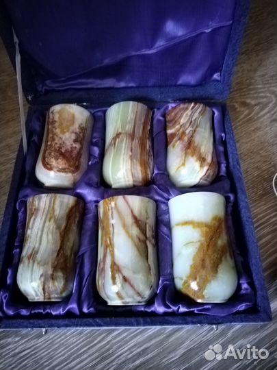 Бокалы из оникса