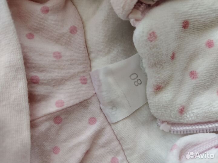 Флисовый комбинезон 80