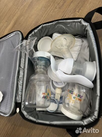 Молокоотсос avent электрический