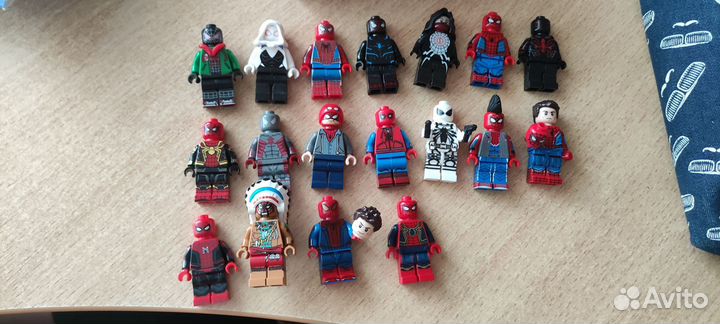 Lego minifigures spider man