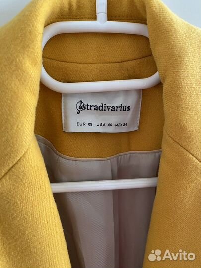 Пальто женское stradivarius