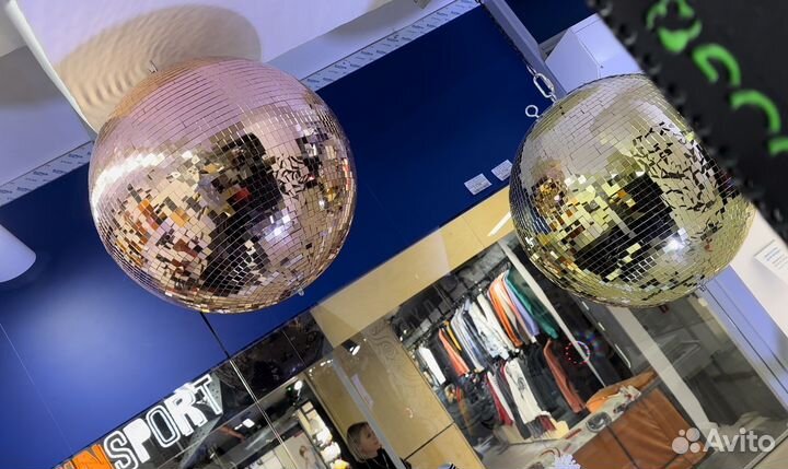 Диско шар Mirror Ball зеркальный