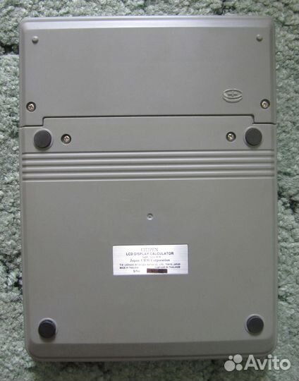 Калькулятор Citizen SDC-878