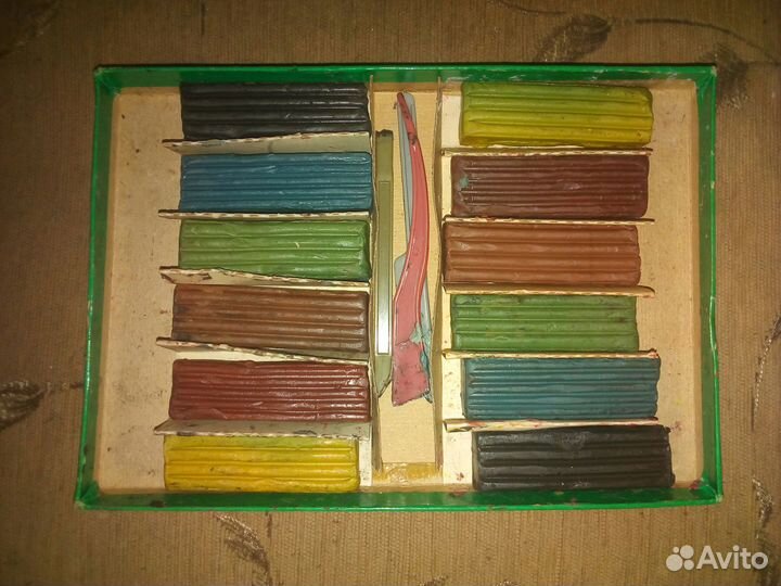 Пластилин детский СССР