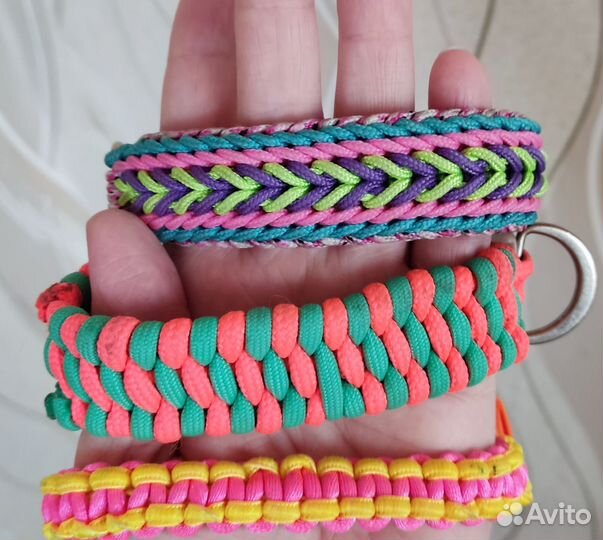 Ошейники для собак ручной работы