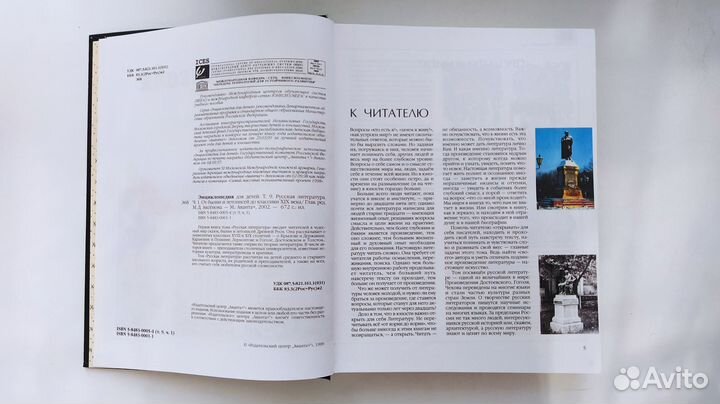 Энциклопедия для детей Русская литература